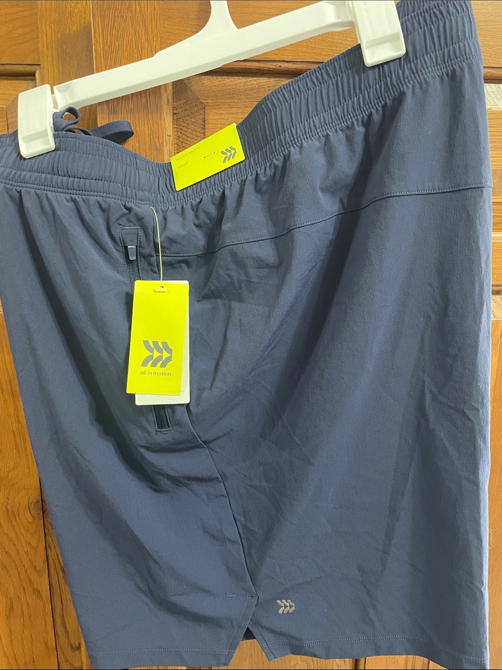 all in motion Navy Quick-Dry Athletic shorts, unlined, stretch, XXL NWT